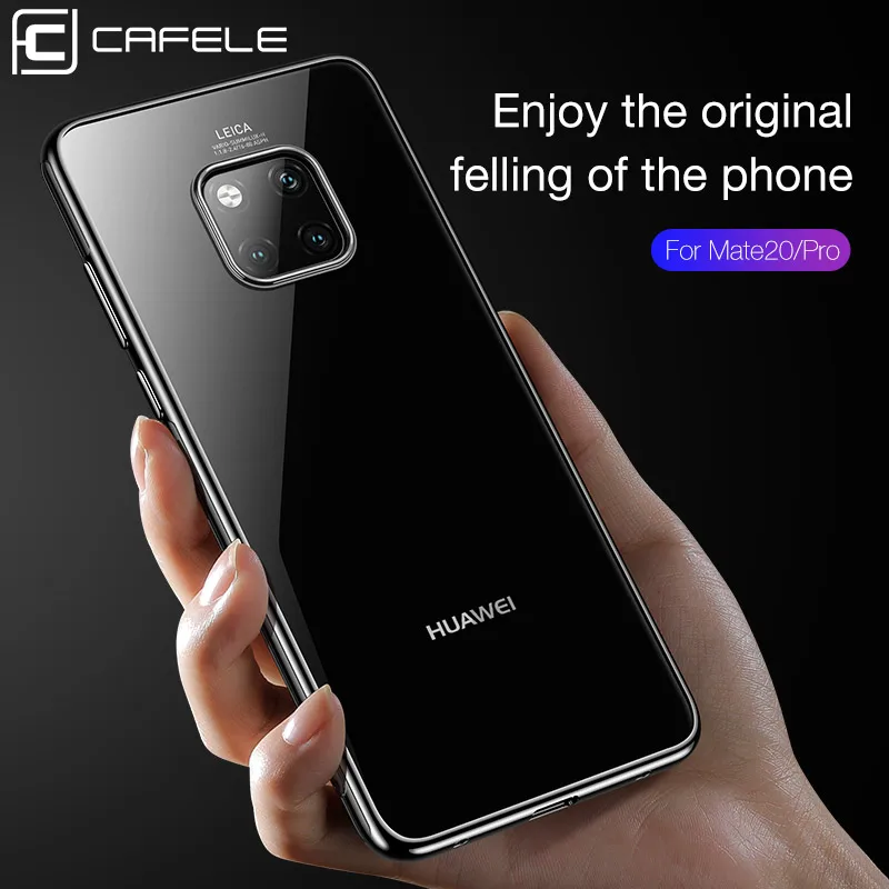 Cafele новейший чехол с покрытием для Huawei Mate 20 Pro X мягкий Ультратонкий силиконовый