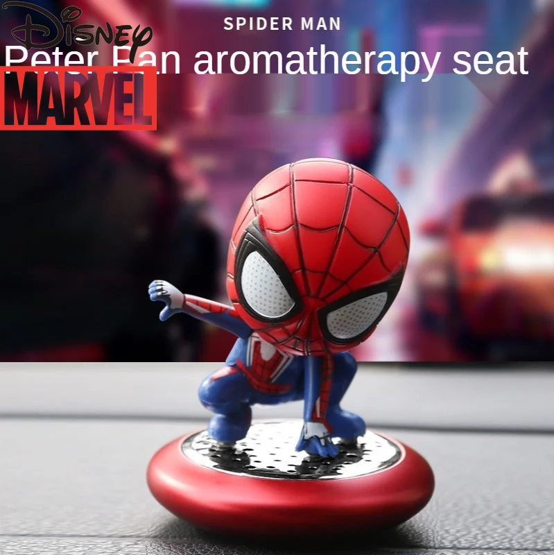 

Disney Marvel Car Creative Perfume Car Ointment Decoration Car Aromatherapy Deodorant Cartoon Spiderman Car Decoration