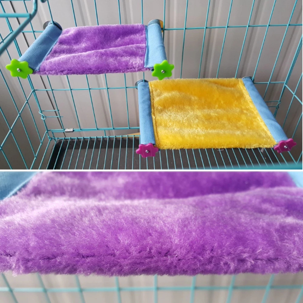 Теплое Птичье декоративное гнездо-гамак Попугай Cockatiel хомяк Шиншилла клетка