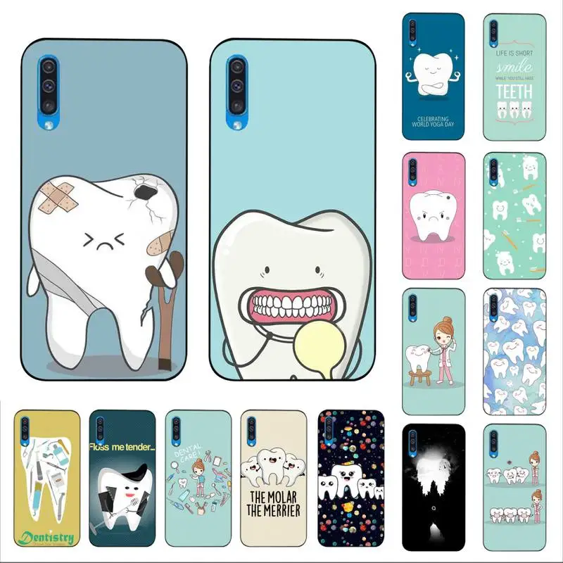 

Babaite Dentist Teeth Tooth Phone Case for Samsung A51 01 50 71 21S 70 10 31 40 30 20E 11 A7 2018