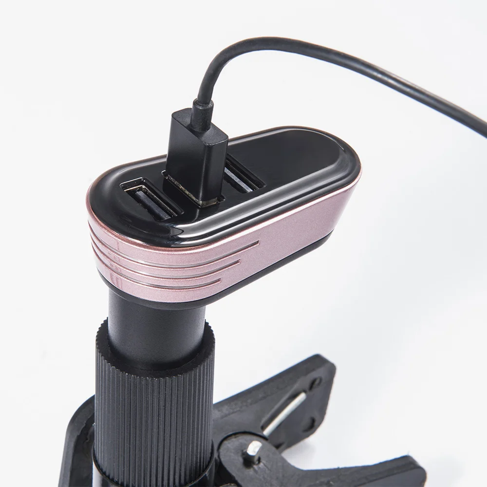 Автомобильное зарядное устройство с 3 USB портами 1 а/24 Вт мини прикуриватель для