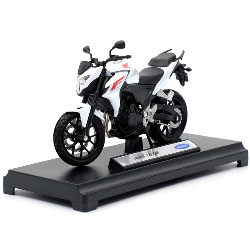 Модель спортивного мотоцикла Welly 1:18 CB500F отлитый под давлением из сплава реальная