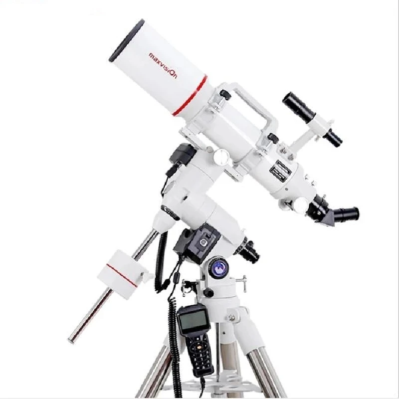 

Maxvision 102EQ 102/660mm Achromatic Refracting EXOS-2 GOTO German Equatorial Mount Astronomical Telescope 2 Inches Tripod 90701