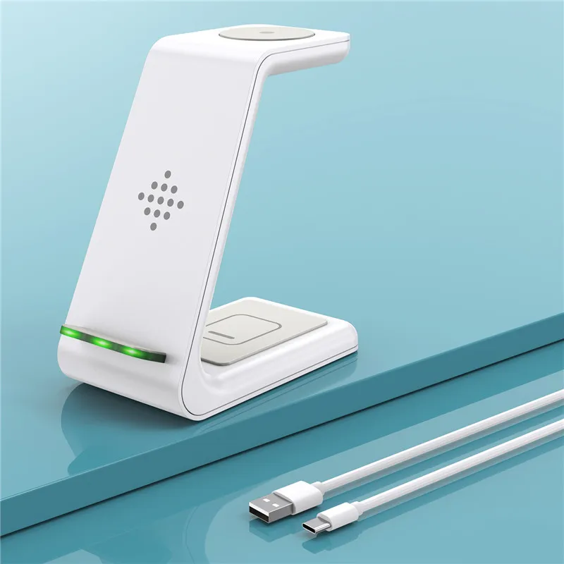

3 In 1 Wireless Charger For Samsung S10 S20Ultra 10W Fast Charger Wireless Dock Holder Station For Samsung Watch Galaxy Buds