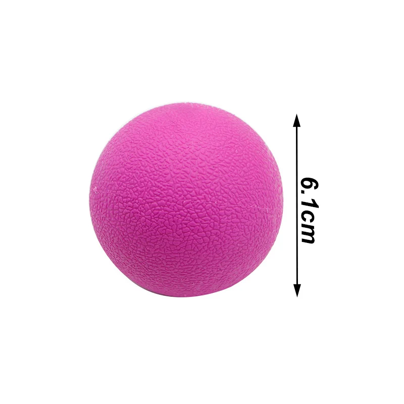 1PC Massage Ball TPE Relaxing Body Muscles Stress Reliever Relieve Fatigue Yoga Fitness Tools Fascia Acupressure Equipment |