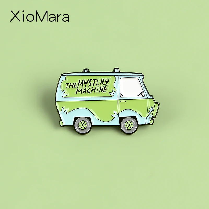 Брошь Таинственная Машина