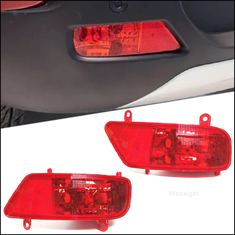 

Противотуманные фары заднего бампера Wooeight, задсветильник фары, аксессуары для левой/правой стороны, подходят для Peugeot 3008 SUV 2009-2013 2014 2015 2016