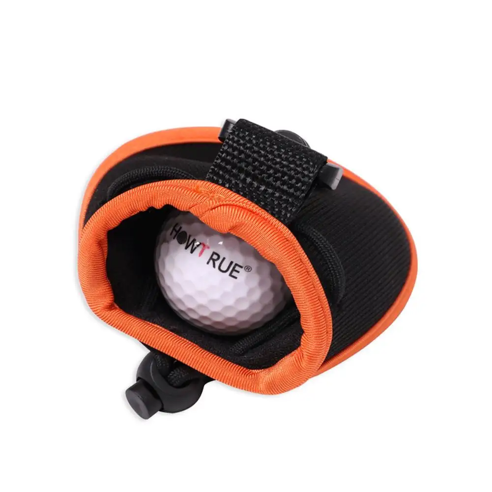 

Mini Golf Artifact Portable 3.54x7.28inch Golf Ball Bag High-grade Nylog Exquisite Craftsmanship Wiping Bag Golf Ball Case