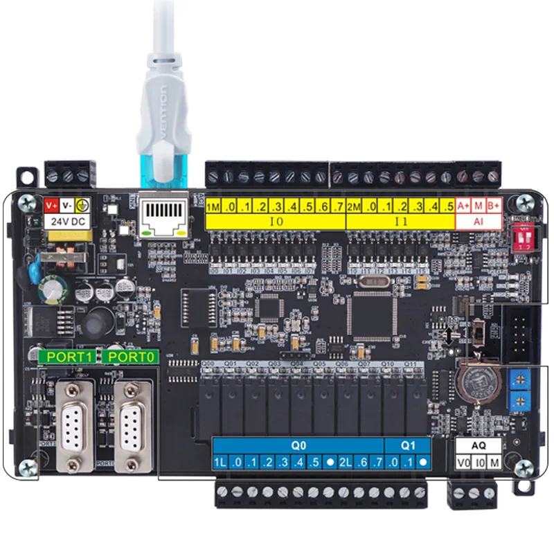 Одноплатный PLC Процессор 222 224 224XP 226 14/24 Вт, 30 Вт, 40 DIO для Siemens S7-200 Процессор 224 Процессор 226 CN PPI, аналоговый Ethernet опционально