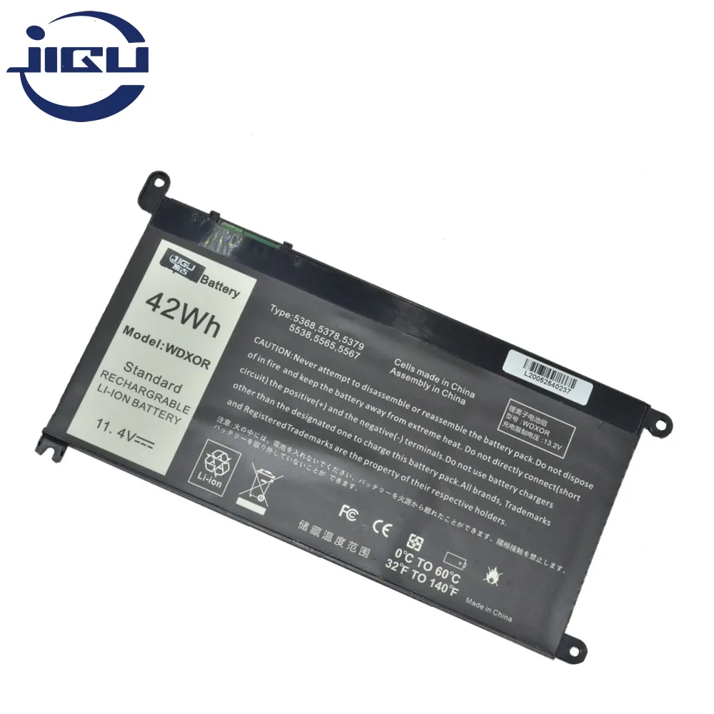 Аккумулятор для ноутбука JIGU P75G P58F RRJDX DELL Inspiron 15 5538 7000 3189 5368 5378 5565 Vostro 7368 5468 5481|Аккумуляторы ноутбуков| |