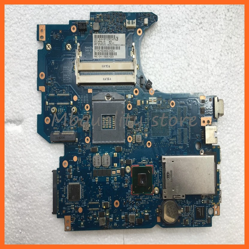 Материнская плата для ноутбука HP Probook 646246 S 4530S 4730S системная 6050A2465501-MB-A02 HM65 DDR3