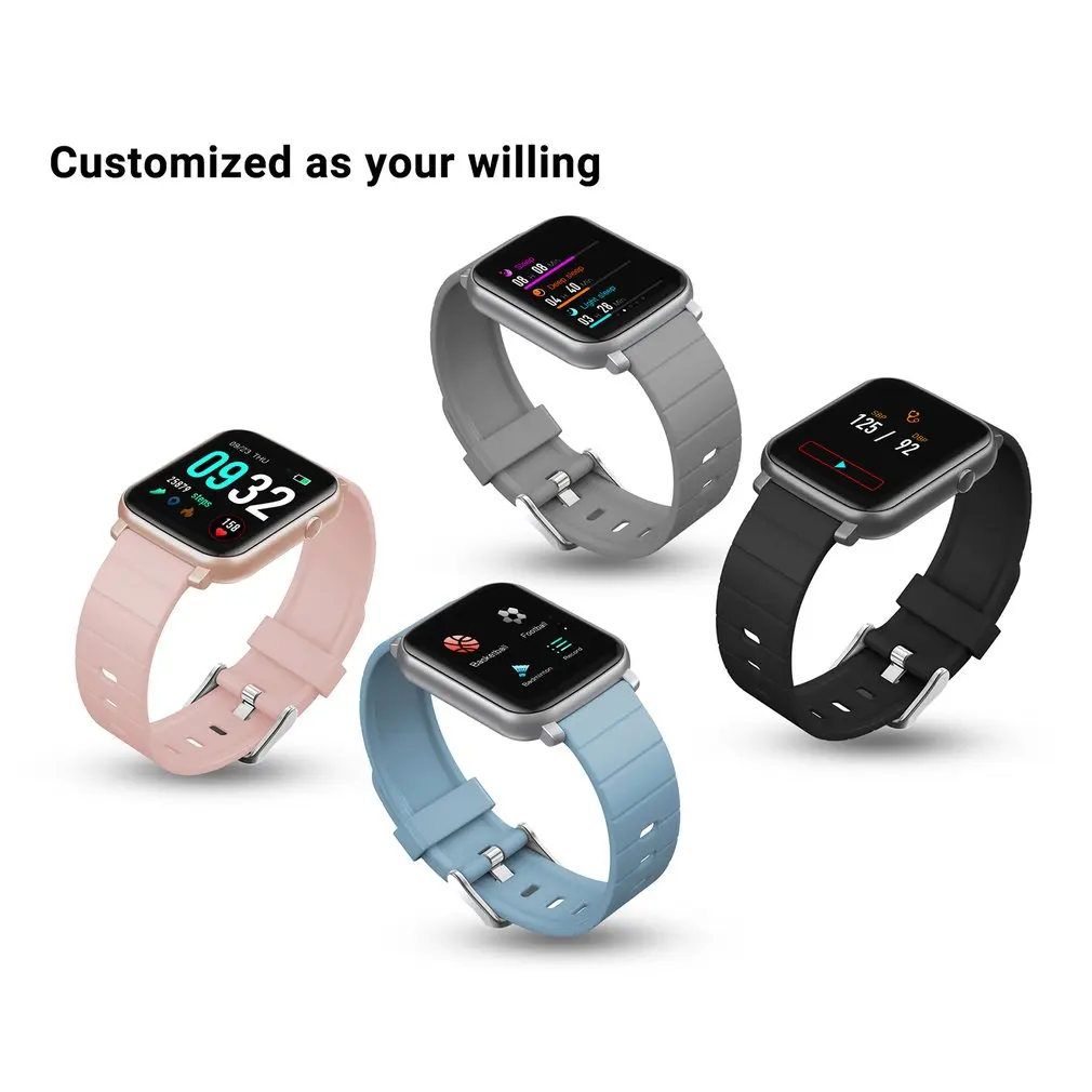 F1 Smart Watch Men Women Heart Rate And Blood Pressure Monitorsing Full Touch Screen Multi-sports Mode With Rotary Encoder | Электроника