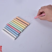 12 pcs dustless chalk pen drawing chalks for blackboard 6 colors stationary office school supplies accessories
