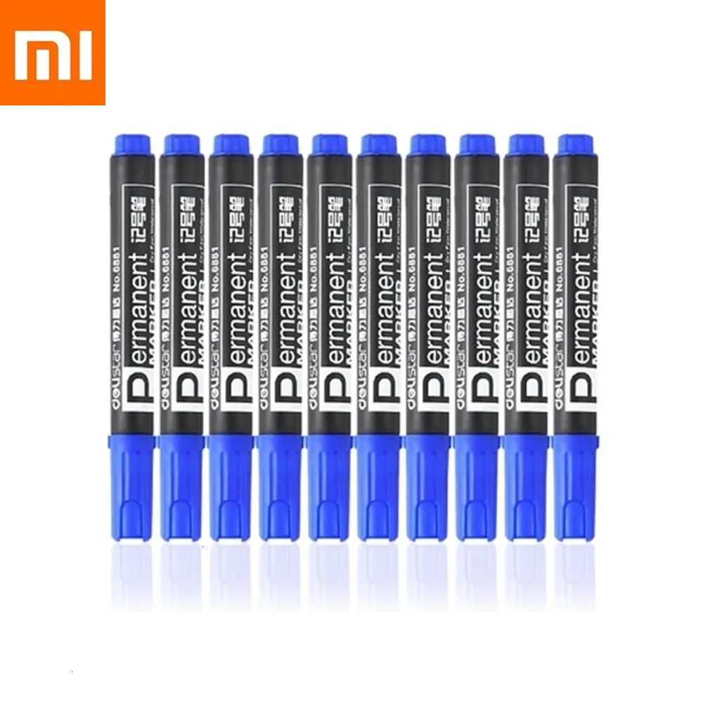 1 5 мм оригинальная ручка Xiaomi deli Mark быстрая сушка без выцветания простая в