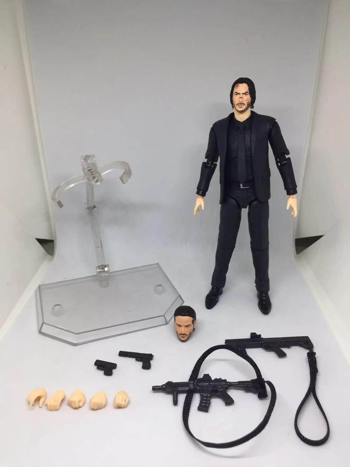 Экшн-фигурка из фильма Джон фитик 15 см MAFEX NO.070 JOHN WICK подвижная коллекция ПВХ