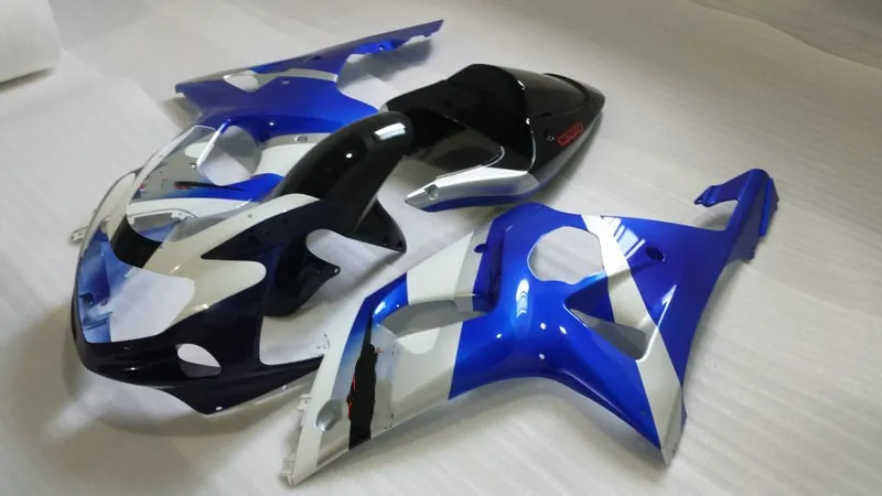 Высшее качество Обтекатели Кузов для GSXR1000 2001 2002 2003 GSXR 1000 K2 00 01 02 ABS Синий