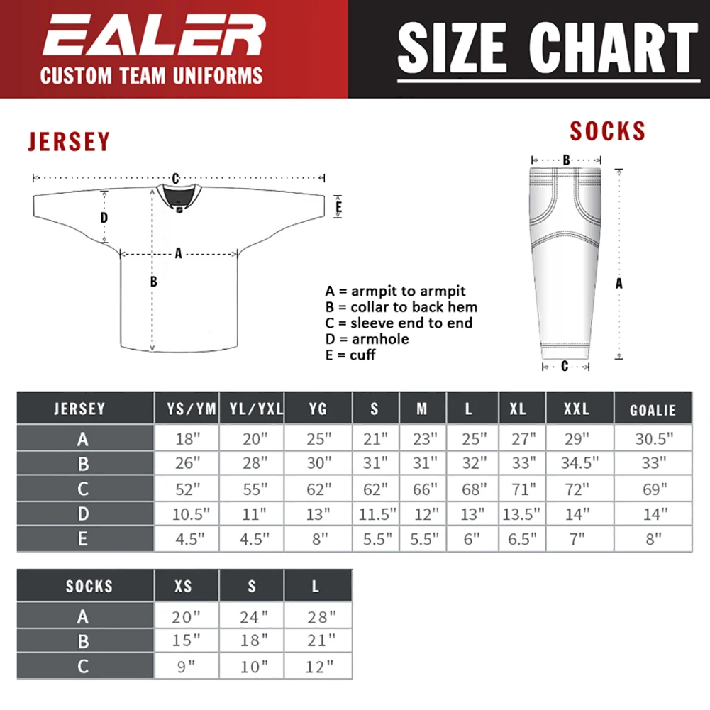 

Powerful hockey jerseys, embroidered for practitioners with 99 benches and 96 Conway or blank
