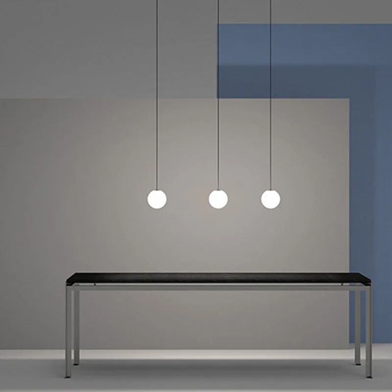 Скандинавская прикроватная люстра с одной головкой для спальни люстры гостиной