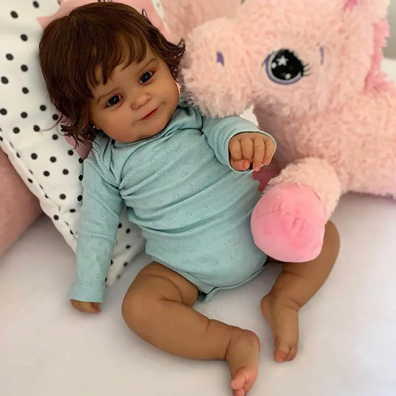 

Реалистичная силиконовая кукла-младенец, 24 дюйма, 56 см