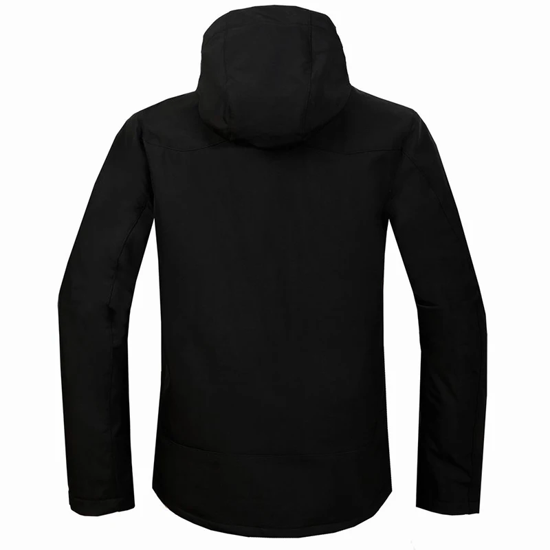 Куртка мужская флисовая теплая водонепроницаемая ветрозащитная куртка с мягкой