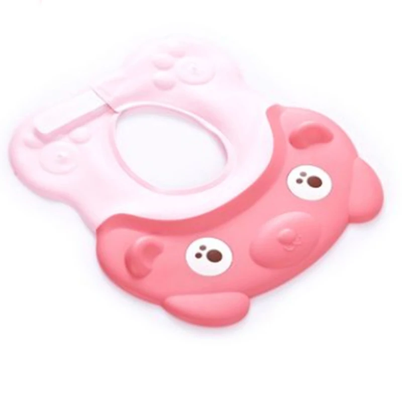 

Lovely Adjustable Baby Hat Toddler Kids Shampoo Bathing Shower Cap Wash Hair Visor Caps For Baby Care