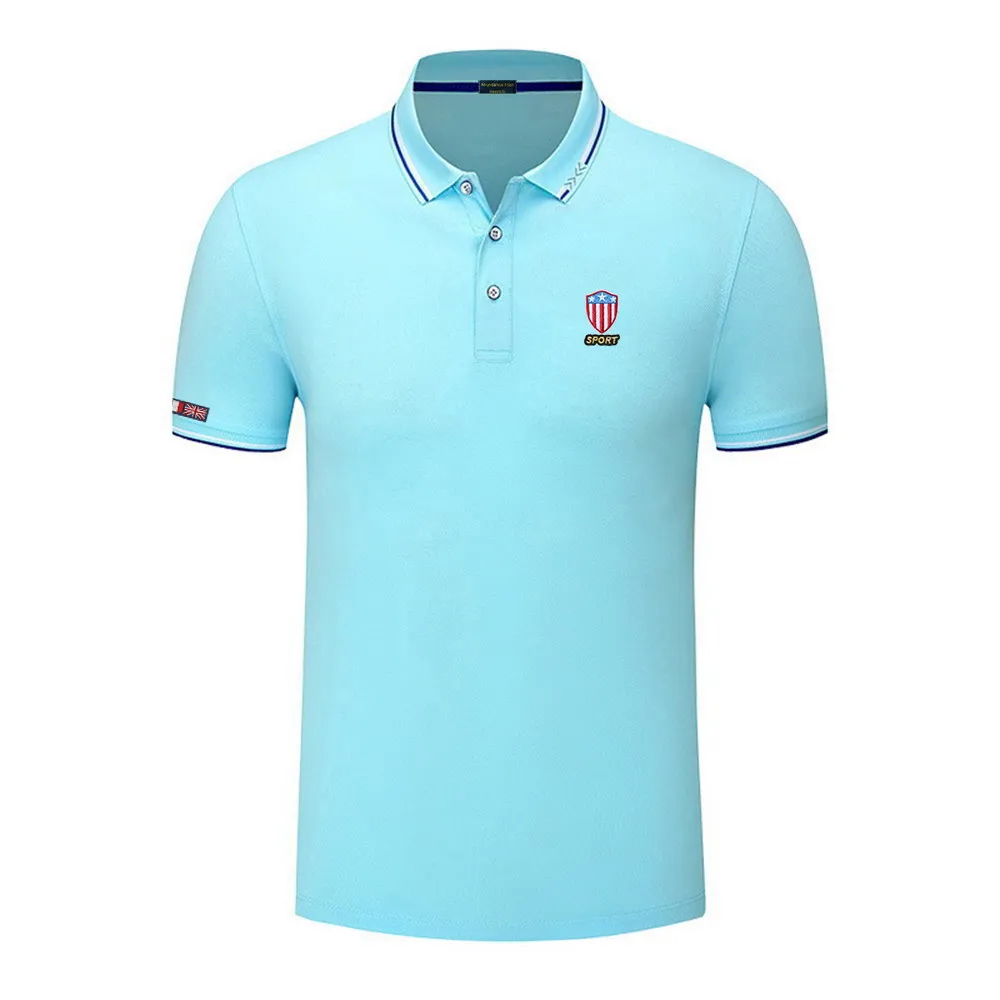 

Polo Shirt Men Summer New High Quality Mens Short Sleeve Solid Color Embroidery Top Youth Business Casual Polo Shirt S-6XL 4003