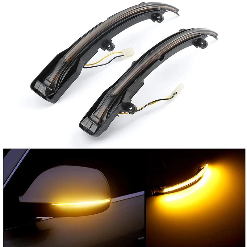 

Dynamic Turn Signal Led Rearview Mirror Indicator Light for - Q5 Q7 2009 2010 2011 2012 2013 2014 2015 2016