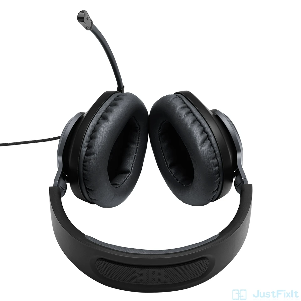 New JBL Quantum 100 Wired Headphone Gaming Headset with Mic Foldable Earphone for PlayStation/Switch/iPhone/Mac/VR | Электроника