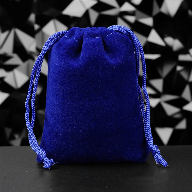 50pcs/Lot Jewelry Packing Velvet Bags Gift Display Storage Wedding Festival Ananniversary Drawstring Pouches | Украшения и