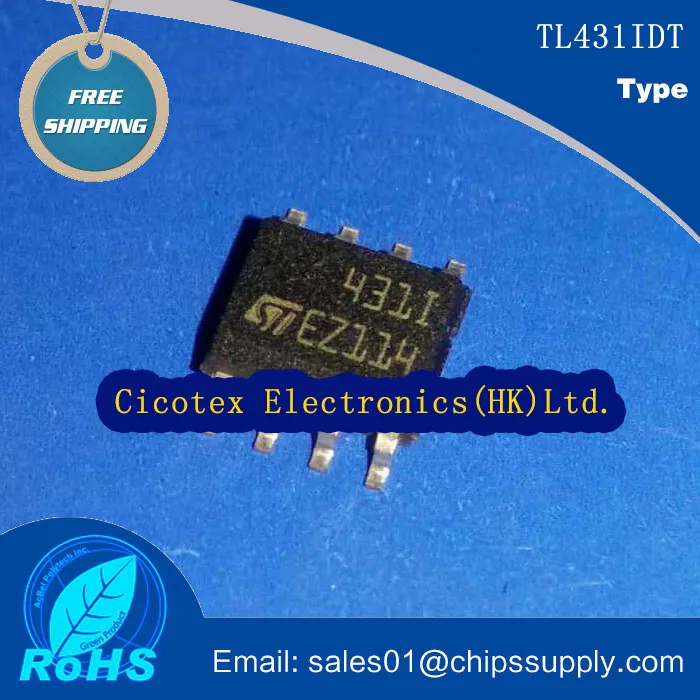 10 шт./лот TL431IDT SOP8 431I микросхема эталонное напряжение шунт ADJ 8soic 4311 | Обустройство