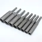 2 шт., Набор шестигранных насадок для электрического шуруповерта, 11-15 мм, 80 мм