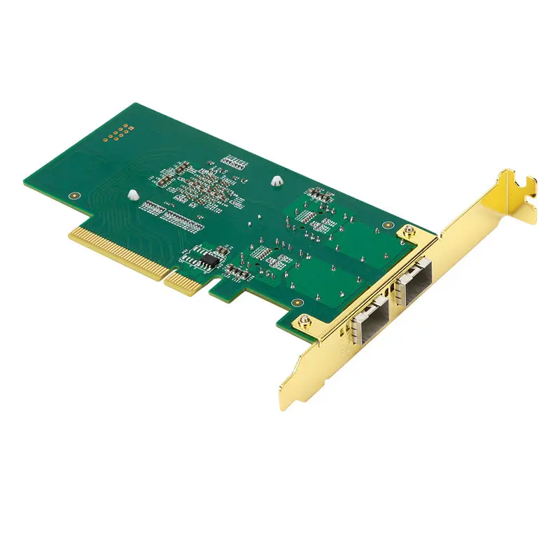 Pci express FCoE Intel 82599/X520 PCIe x8 10 Gigabit Ethernet Сетевая оптическая Lan Карта с двойным SFP + порт