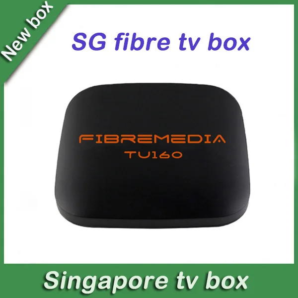 Новейшая телеприставка из Сингапура fibermedia box TU160 и fiber S8 для starhub Singapore|ТВ-приставки
