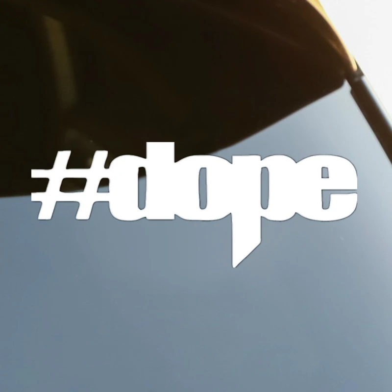 

Dope Die-Cut Vinyl Decal Car Sticker Waterproof Auto Decors on Car Body Bumper Rear Window Laptop Choose Size #S60763