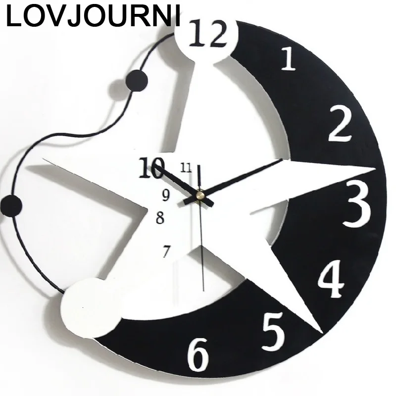 Orologio Da Parete Wandklok Парикмахерская часы Klokken Wandklokken Horloge росписи Reloj сравнению Klok Duvar