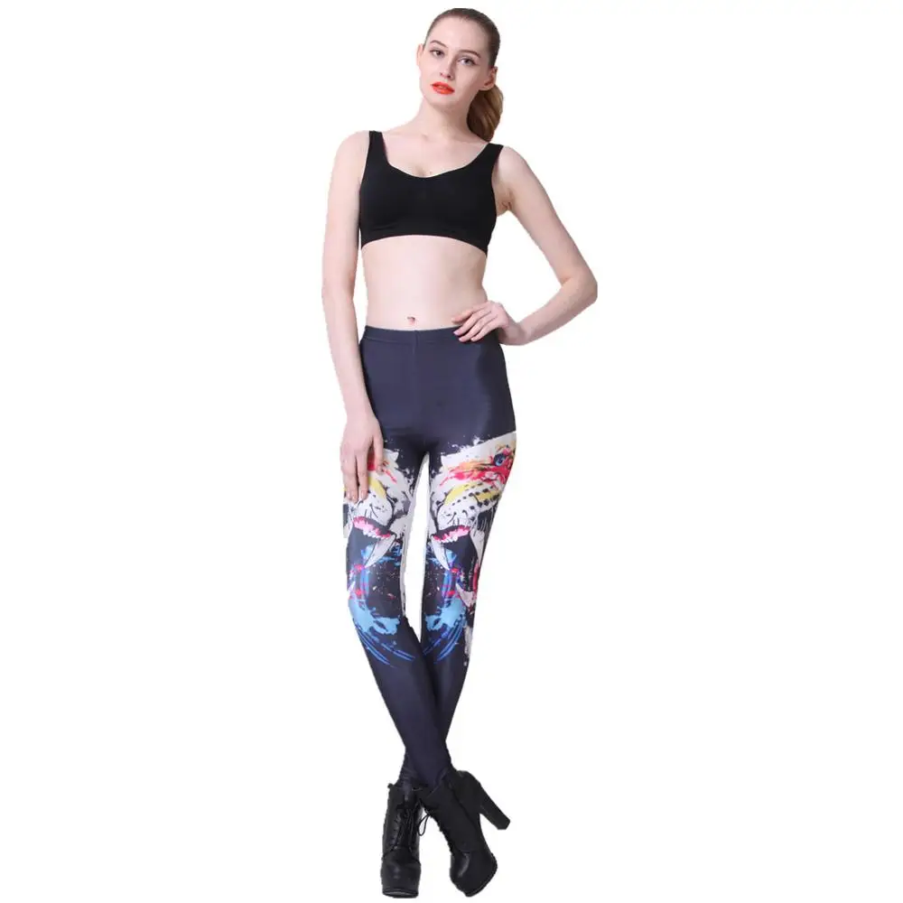 

2020 tiger Style Women Leggings High Waist Legging Winter Printed Women Pants Slim Fitness Leggins Sexy Gym Clothes