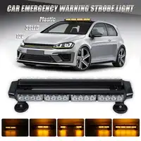 20" 50cm LED 12V LED Truck Car Strobe Light Light Bar Flashing Beacon Light Roof Emergency Warning Signal Lamps Trailer for Jeep