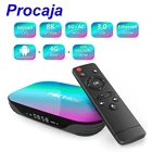 ТВ-приставка Procaja HK1box, Android 9.0, ТВ-приставка HK1, Android TV-приставка, 4 Гб ОЗУ, 32 ГБ64 Гб128 Гб ПЗУ, S905X3, четырехъядерный процессор, 8K, 1000 м, ТВ-приставка