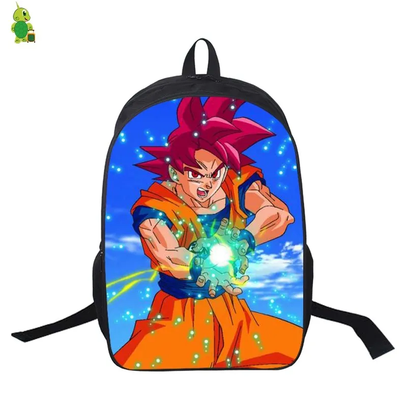 12 Dragon Ball Супер Broly рюкзак с Гоку мультфильм школьные сумки для подростков девочек мальчиков ноутбук рюкзак для женщин мужчин Дорожная сумка на плечо - Цвет: 12