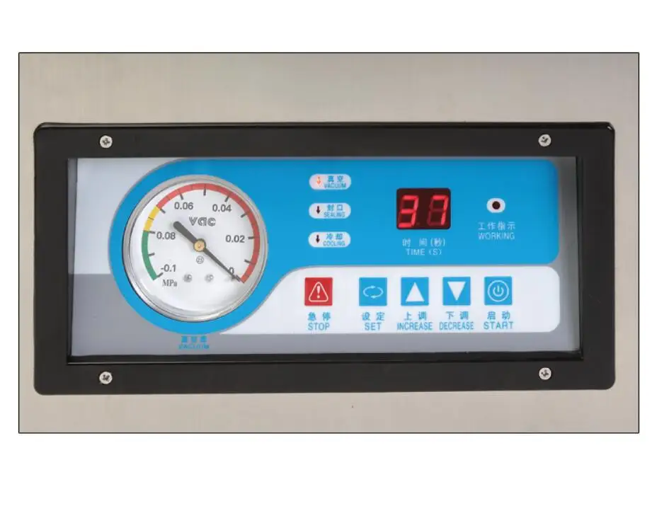 DZ 260 настольная вакуумная упаковочная машина герметичный аппарат с одной