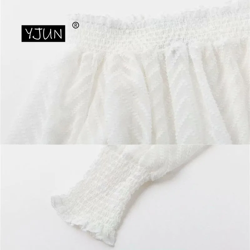 Женская Черная прозрачная блузка с длинным рукавом шифоновая в полоску