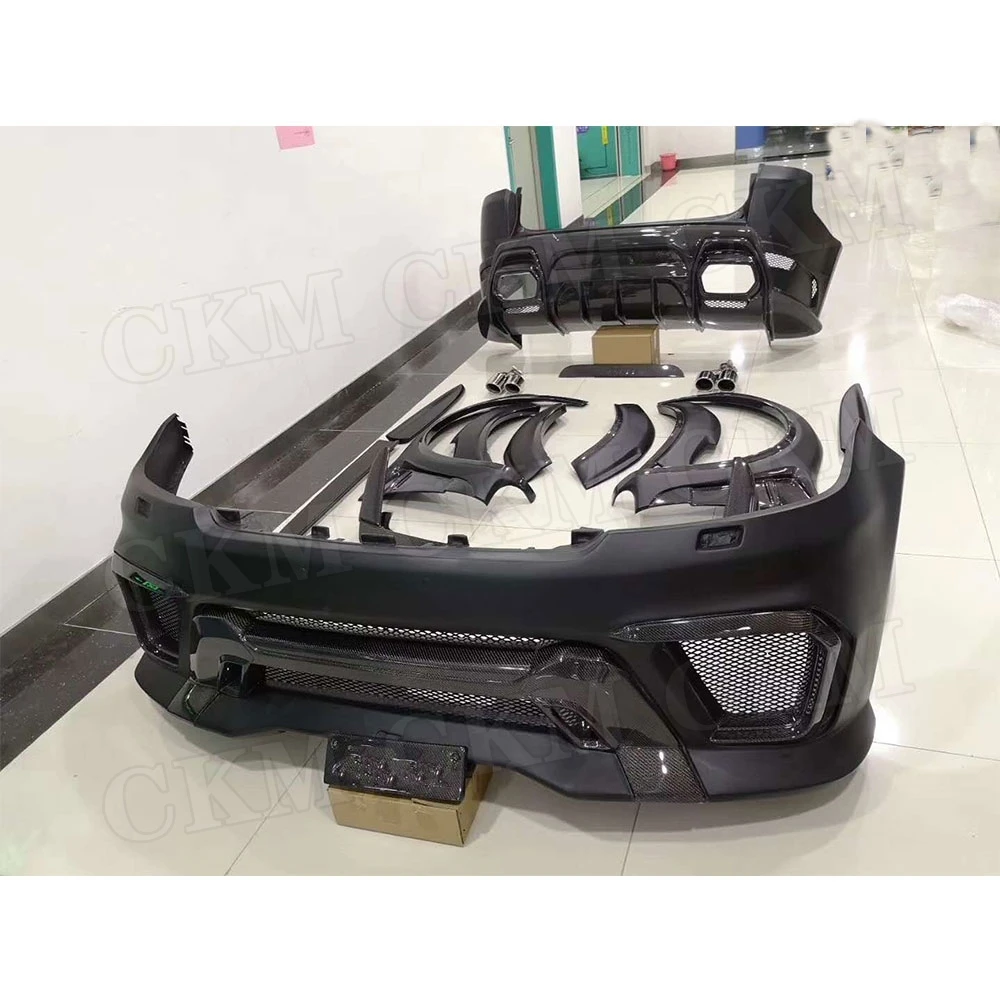 Front Bumper Grill Mesh Wheel Eyebrows Rear Diffuser For Land Rover Range Sport 2014-2017 AC Style Wide Body Kit | Автомобили и