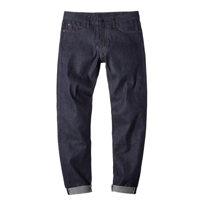 Мужские деловые джинсы Классические весенние осенние мужские обтягивающие