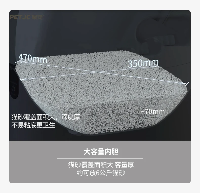 Очень большой роскошный кошачий наполнитель автоматический туалет обучающий