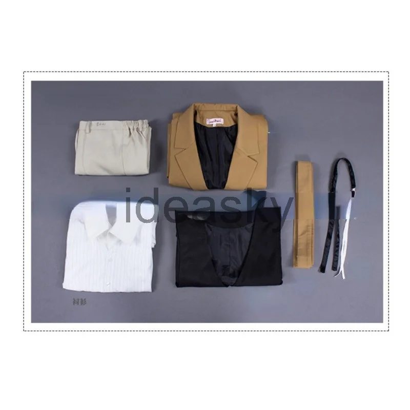 Парик для косплея Bungo бродячие псы дазай Осаму женский костюм аниме длинная