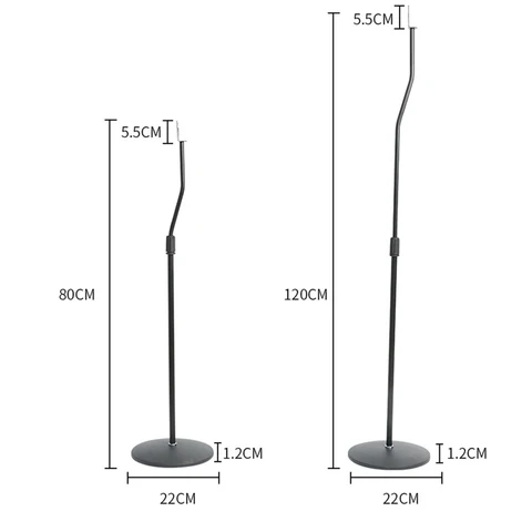 Регулируемые металлические подставки для динамиков 80-120 мм