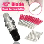 Держатель для камеры с высокой твердостью Graphtec CB09 + 15 шт. лезвий, виниловый режущий плоттер 45 градусов, Новинка