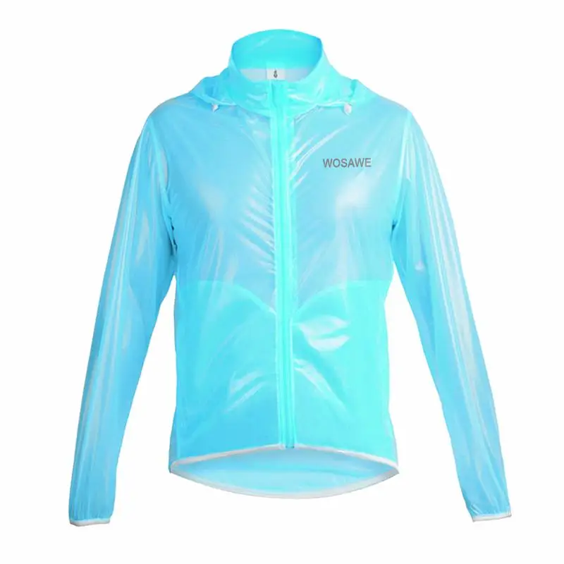 blue jacket Водонепроницаемый непромокаемая ветрозащитная ездовая куртка Для мужчин Для женщин, велосипедная ветровка велосипедный Ветровка MTB для верховой езды, против дождя куртка - Цвет: blue jacket