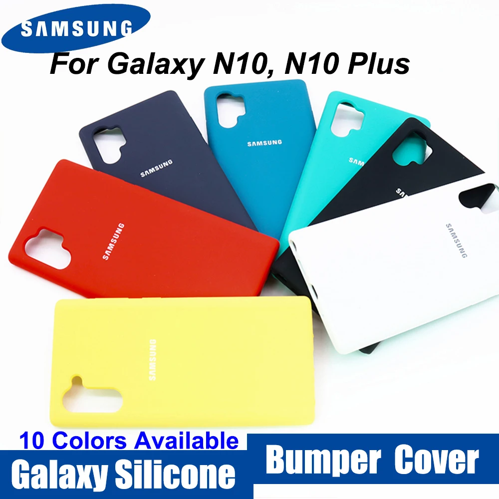 Чехол для Samsung Galaxy Note 10 Plus шелковистый мягкий силиконовый | Мобильные телефоны и