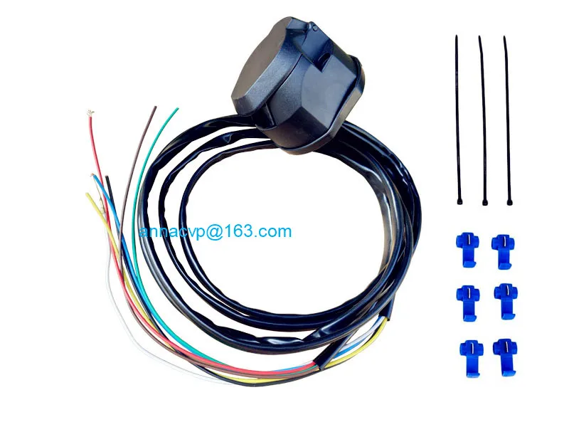 7 контактный разъем для прицепа пластиковая розетка Предварительно Проводные